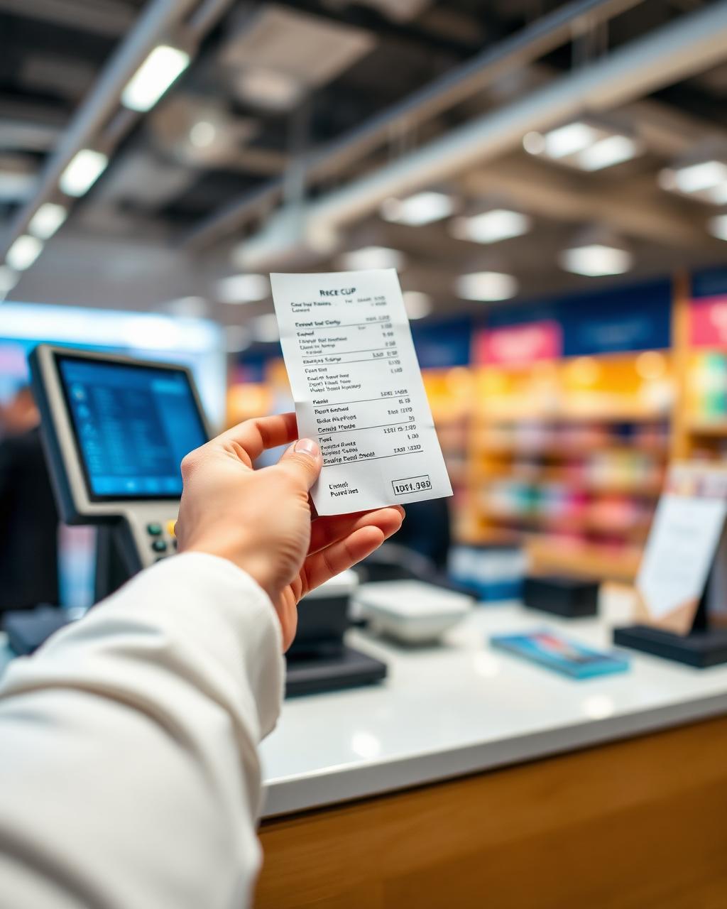 Cupom rápido no caixa